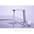 Single Lever Chrome Finished Basin Mixer taps